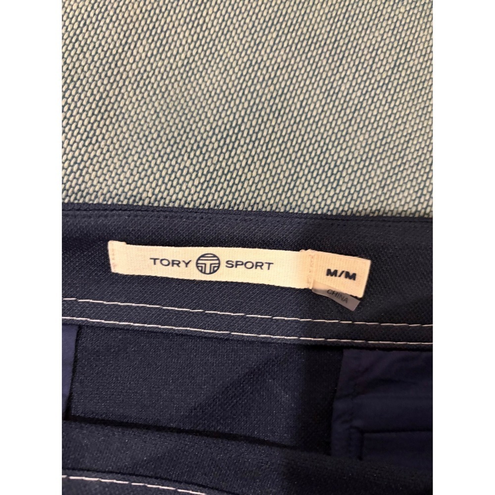 Tory Sport Skirt Womens Medium Navy Blue Golf Mini Contrast Stitching 58994 - Picture 8 of 8